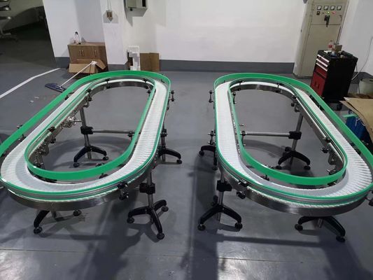 Beli Kurva belok pvc biru putih hijau 90 derajat sabuk konveyor 180 derajat online manufacture