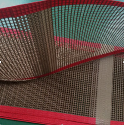 Beli Bullnose Joint PTFE Mesh Conveyor Belt Tahan Panas online manufacture