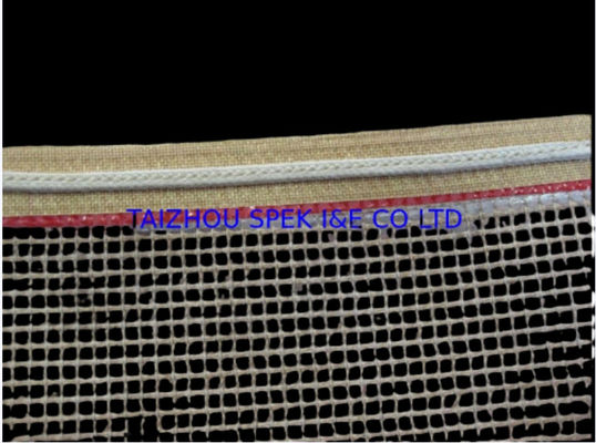 Beli Edge Reinforcement PTFE Mesh Conveyor Belt Mudah Dibersihkan Perlawanan Kimia online manufacture