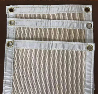Beli Silicone Fiber Reusable Coating Fireproof Fire Pit Mat Dek Dan Patio BBQ Di Bawah Grill Mat online manufacture