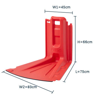 Beli Penghalang banjir bergerak Gerbang air Pertahanan banjir ringan Baffle online manufacture