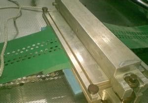 Beli Rendah Kebisingan PVC Sabuk Conveyor Warna Yang Berbeda Anti - Statis Wtih Punching Holes online manufacture
