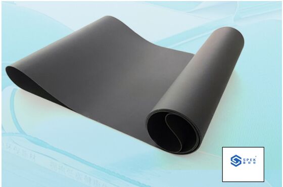 Beli Customized Black PVC Matte Conveyor Belt Anti-Slip Wear-Resistant online manufacture