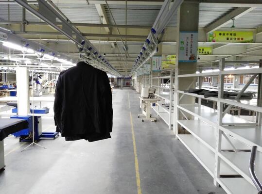 membeli Sistem konveyor overhead aluminium elektrik untuk transportasi pabrik garmen online manufacture