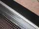 Metal Lace PTFE Mesh Conveyor Belt Alkali Gratis Tahan Panas Ketebalan 0.55mm