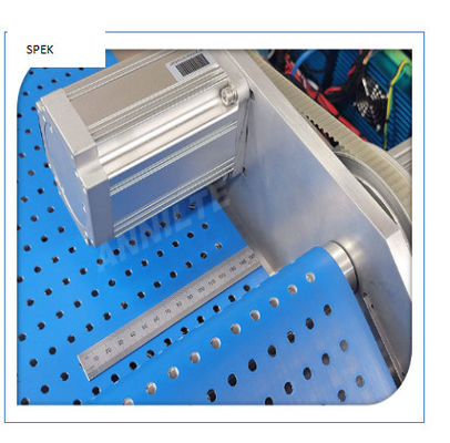 Putih Biru Hijau Perforated Conveyor Belt PVC PU Punching Conveyor Belt