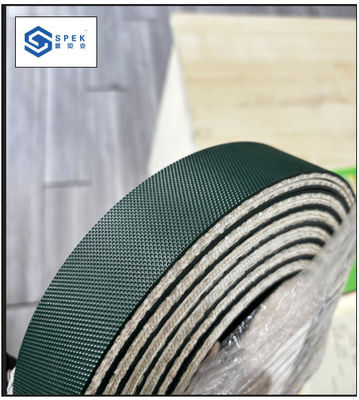 TPU Woven Endless Coil Wrapper Belts cocok untuk pelat tembaga, pelat baja, pelat aluminium