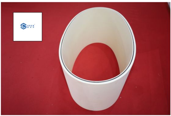 Sabuk Pisah Tulang Ikan Karet Lempeng Putih Warna