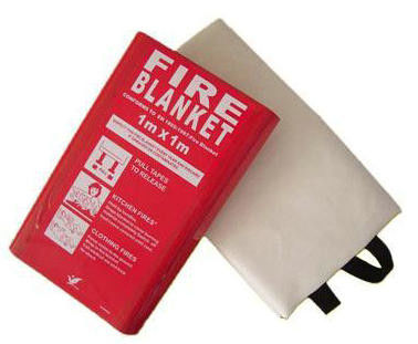 Emergency Glassfiber Fire Blanket Fire fighting blanket EN-1869 Kualitas tinggi Suhu tahan tinggi