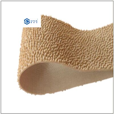 45mm 2.7mm 100 Meter Sabuk Karet Anti-slip Kasar Industri