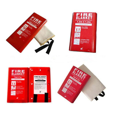 1.8m * 2m 100% Fiberglass Api Selimut Tahan Api Selimut Untuk Pengelasan