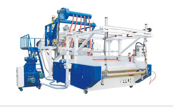 Mesin Stretch Film Plastik Biodegradable Stretch Film Plant 3 Atau 5 Lapisan