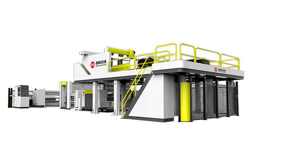 Lima Lapisan Stretch Film Mesin Jumbo Roll Output Tinggi Anti - Menusuk