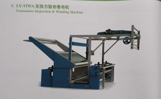 Mesin Inspeksi Kain Tensionless / Mesin Mesin Winding 3.4KW