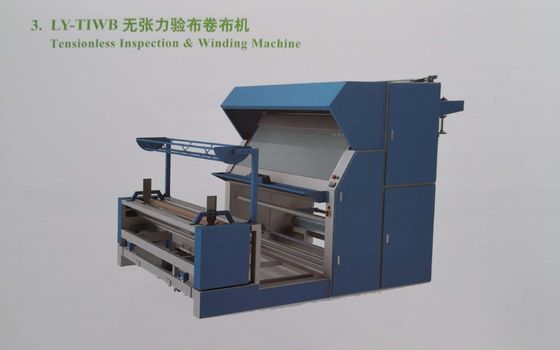 Mesin Finishing Tekstil Otomatis 1800 - 3600mm Bekerja Lebar Untuk Kain Berliku