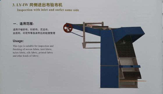 3 Fase 380V 50Hz Mesin Finishing Tekstil Untuk Kain Farbic / Rajutan