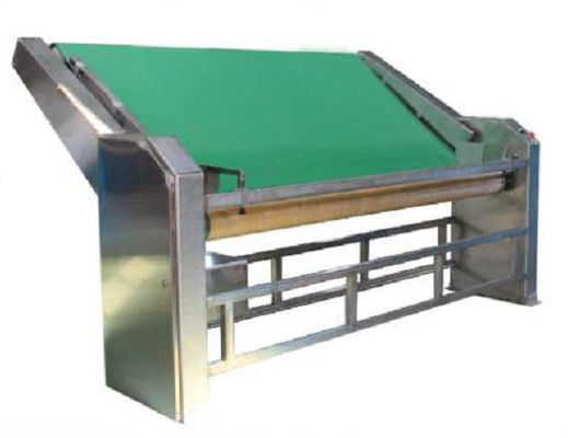 Mesin Finishing Konveyor Stainless Di Tekstil Yang Tidak Berliku Kecepatan 0 - 100m / Min