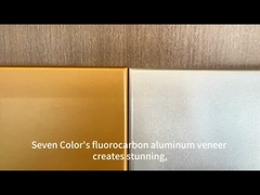 Fluorocarbon Aluminium Veneer Untuk Fasad Bangunan