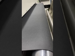 Belt hitam Nomex sisi ganda dirasakan sabuk tanpa ujung